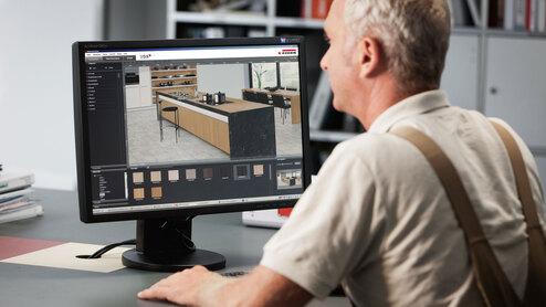 Erweiterte Küchenplanung am Computer Erweiterte Küchenplanung in 3D am Computer durch #Branche1#